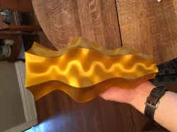 Liquid Gold Vase