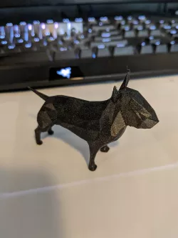 Lowpoly Bull Terrier
