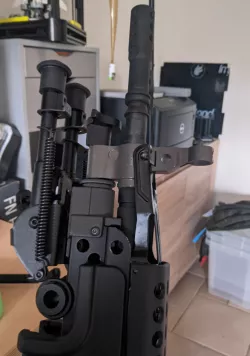 M249 Front bipod adapter (airsoft)