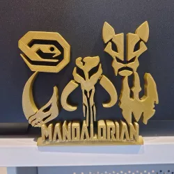 Mandalorian Ornament