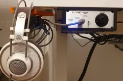 Matrix M-Stage Headphone Amp Under Desk Mount