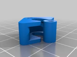 Minimalist belt tensioner (replaces tensioning springs)