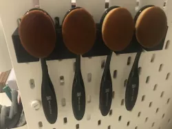 Mixed media brush holder