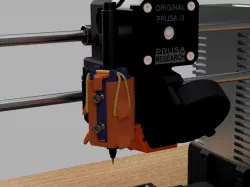 MK3S Pen Plotter Mod | Direct Attachment | Easy Fitting