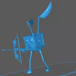 Modron - Quadrone - Geometric Warrior