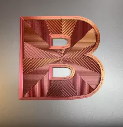 Monogram Letter B
