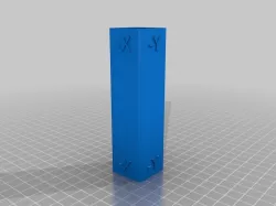Monoprice Mini Delta Dimensional Tower Test Print