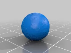 Moon with Lego Axle Hole