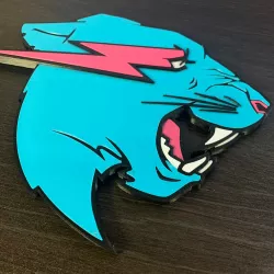 MrBeast 3D Logo
