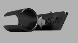 MSA Gallet F1 XF helmet torch clip