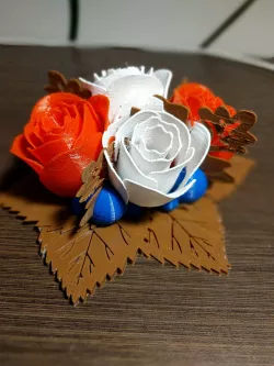 Multicolor Corsage