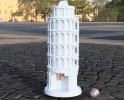 Nespresso Coffee capsule Dispenser (Pisa Tower)