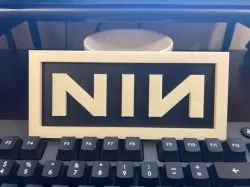 Nine Inch Nails NIN Logo / Sign