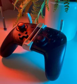 Nintendo switch pro controller print in place snap on trigger extenders