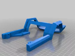 OpenRC F1 Tesla CyberTruck Rear Frame and Truckbed for OpenrRC F1 Rear Suspension