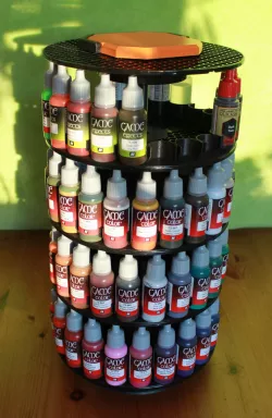 Paint carousel