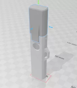 PAX Era case with keyring slot added