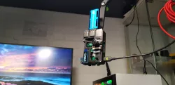 Pi Skeleton GoPro mount // Pi3+Camera+GoPro mount