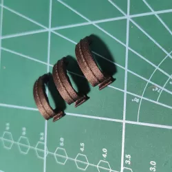 Picatinny rail cable clip