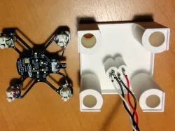 Pogo pin debug jig for Hubsan Q4 / Estes Proto-X micro quadcopters