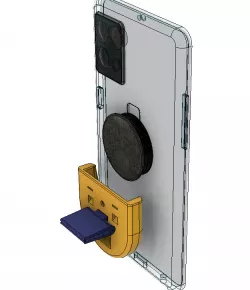 Pop socket universal holder