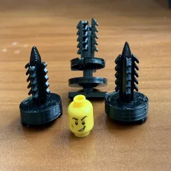 Print Optimized Push Pin for Cars and Trucks