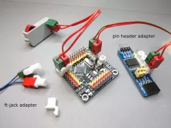 Printbuchse - alternative connector socket for fischertechnik cables