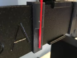 Printer Frame Filament Clip