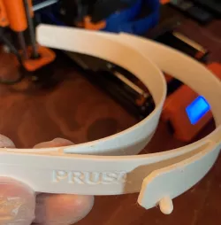 Prusa Face Shield Stacked 3.2 remix - 8 piece 10hrs - no bottom - PETG