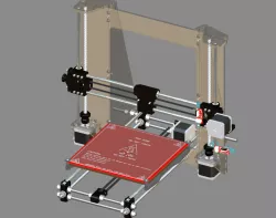 Prusa i3 MK1 Blender model