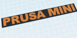 PRUSA MINI logo