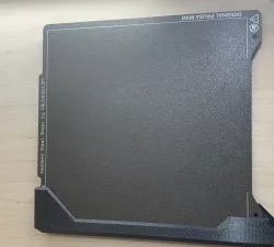 Prusa Mini Steel Sheet Holder, Wall Mounted - Open Front