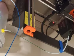Prusa MK3 front-to-back bowden filament guide