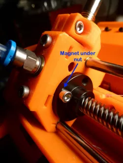 Prusa MMU2 selector Magnet Upgrade (R2)