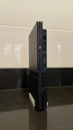 PS2 Slim vertical stand with Memory Card slot