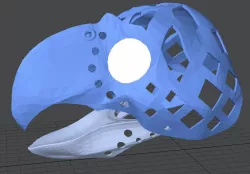 Puppet head base - version31 - bird