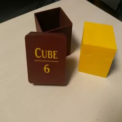 Puzzle Cube with Box