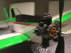 Radial engine dummy RC plane