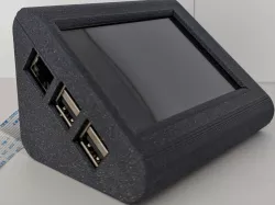 Raspberry Pi 3(2) OctoPi Case with Touch Screen (OctoTouch)