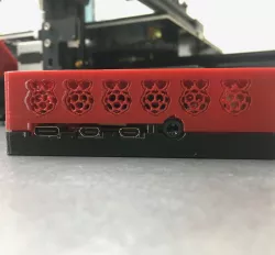 Raspberry PI 4 octoprint case (Remix).