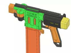 (REAL FILES) NERF Flywheel Mk 29 - Opinicus (Gryphon Remix) with actual files this time