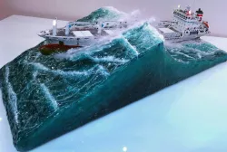 Reefer Ship 'Salica Frigo' 1:700 Scale