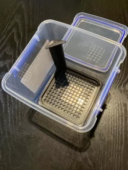 Resin 3D print washer basket