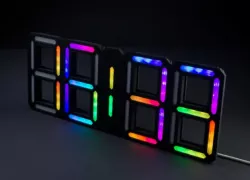 Retro 7 Segment Clock (Complete)