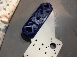 Root 3 CNC X Axis Box Section Mount 1'x1' Remix