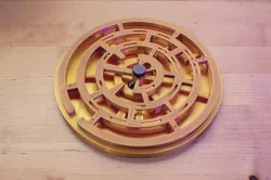 Rotating Double Maze
