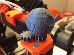 Rotating Prusa Death Star Topper [Mk2s , Mk2]