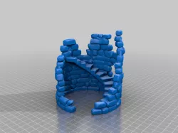 ruined tower 3D Models | Page 1 | STLFinder