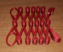 Scissor arm
