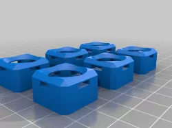 Screw down Cable tie mount